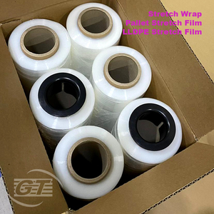 Vente directe d'usine de film étirable industriel transparent LLDPE 23mic X 500mm X 200M Film plastique PE Fabricant vietnamien - Product Image 2
