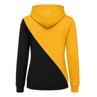 Sweat-shirt à capuche personnalisé pour femme, sans cordon de serrage, en molleton premium, style streetwear, vente en gros