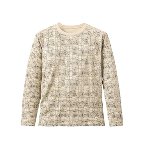 เสื้อยืดแขนยาวคอลเลคชั่นใหม่ ผ้าฝ้าย 100% สวมใส่สบาย เสื้อยืดผู้หญิงคอกลมทรงเข้ารูปลำลอง เสื้อยืดผู้ชายพิมพ์ลายออกแบบเองได้ - Product Image 3