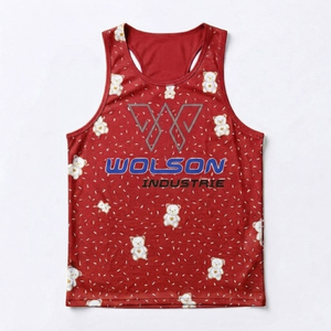 Top Selling Men's Lightweight Eco-Friendly Quick Dry Casual Sports Gym <b>Vest</b> Stretch Fit Sleeveless Activewear Tank Top for Daily - Product Image 1
