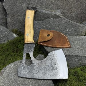 Felling Axe With Forged Steel Blade And Wood Handle For <b>Tree</b> Felling - Product Image 1