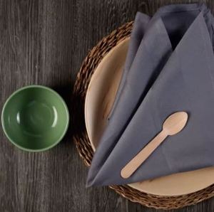Serviettes de table en satin modernes pour la maison, douces, durables et lavables, pour la table à manger - Product Image 4