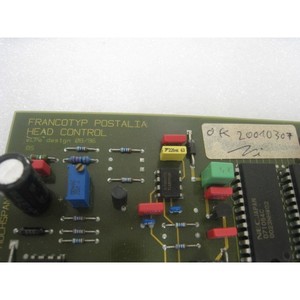 Carte de contrôle PCB <span class=keywords><strong>Francotyp</strong></span> <span class=keywords><strong>Postalia</strong></span> 20010307 - Équipements et pièces semi-conductrices d'occasion fiables à l'échelle mondiale - Product Image 4