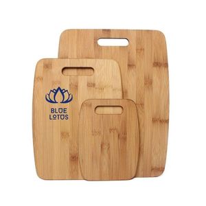 [BEST SELLER] Planche à découper en bambou BLUE LOTUS, épaisseur 2,0 cm, compatible lave-vaisselle, pour hacher les herbes, la viande et plus encore - Vietnam - Product Image 1