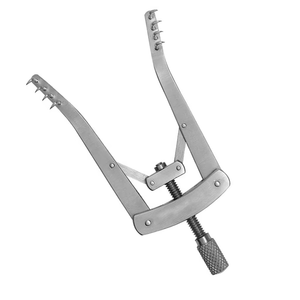 เครื่องถ่างตาแบบพรีเมียม Alm Eye Retractor ขนาด 7 ซม. 10 ซม. ทำจากสแตนเลสสตีล สำหรับศัลยกรรมจักษุและศัลยกรรมประสาท ได้รับการรับรองมาตรฐาน CE ISO - Product Image 3