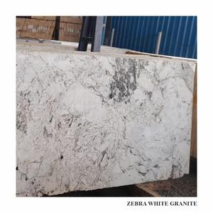 Dalles de granit blanc zèbre, qualité export premium, polies, provenance Inde - Product Image 5