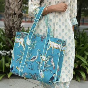 Bolsa de Mano de Algodón con Diseño de Puntos, Ecológica y Casual, con Asa para el Hombro y Gran Capacidad para Viajes y Uso Comercial - Product Image 4
