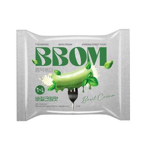 [Attract] BBOM Tteokbokki Pouch, nourriture de rue coréenne, gâteau de riz instantané, saveur basilic, portion individuelle, pack repas - Product Image 2