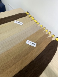 Extensiones de Cabello Virgen Vietnamita Súper Doble Trama, Colores de Moda, Estilos Lisos Naturales, 50 cm, 60 cm, 100 Gramos - Product Image 3