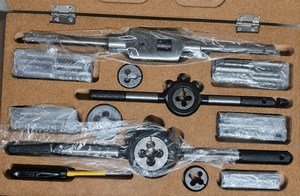 ชุดต๊าปและดาย OMEX HEAVY DUTY ขนาด 1/4 ถึง 1/2 นิ้ว มาตรฐานอังกฤษ บรรจุในกล่องอย่างดี ครบชุด BSF รุ่น 875 ผลิตที่เดลี - Product Image 1