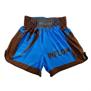 Pantalones Cortos de Boxeo MMA Venum para Hombre, Negros y Verdes, con Estampado por Sublimación, de Secado Rápido, de Poliéster, para Artes Marciales Mixtas, Corte Regular - Product Image 2