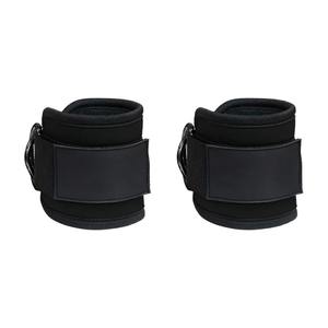 Correa de Tobillo para Levantamiento de Pesas Hecha en Pakistán, Ajustable, Acolchada, con Anillo D Doble y Logotipo Personalizado - Product Image 3