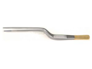 Pinces de préhension des tumeurs Yasargil Premium en acier inoxydable, baïonnette 22 cm, instruments neurochirurgicaux, mâchoires à coupelle 3,5 mm, réutilisables, manuelles - Product Image 4