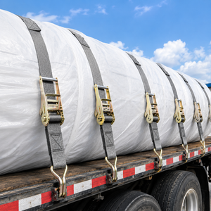 Fabricant de sangles industrielles, sangles à cliquet en polyester haute résistance 100 mm 10000 kg pour la manutention de marchandises, service de marque privée - Product Image 6