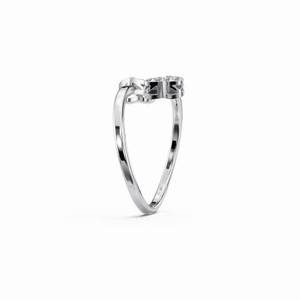 Top Selling Moissanite Diamond Ring For Women Elegant Bridal Engagement Jewelry With Brilliant Shine And Modern Look for Sale - Product Image 2