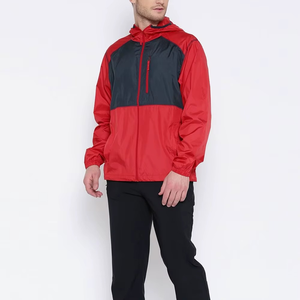 Hot Selling Best fabric Nylon <b>Rain</b> <b>Jacket</b> Custom Print logo Ropa Polyester Running <b>Mens</b> Waterproof <b>Lightweight</b> Windbreaker - Product Image 1