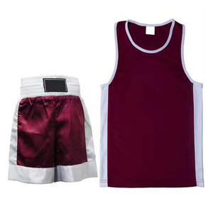 Uniformes de compétition de boxe sur mesure, vêtements d'arts martiaux en 2 pièces, uniforme de boxe sur mesure pour hommes - Product Image 5