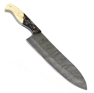 Cuchillos de Chef Profesionales PRESTIGE BLADES, al por Mayor, Personalizados, de Primera Calidad, OEM ODM, con Mango de Madera Dura, Acero de Damasco, Ambidiestros - Product Image 2