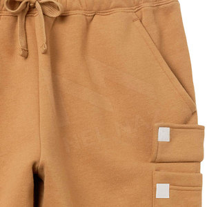 Shorts de sport décontractés pour hommes grandes tailles, séchage rapide, respirants, taille haute, avec cordon de serrage et poche zippée, pour la course et le jogging - Product Image 5