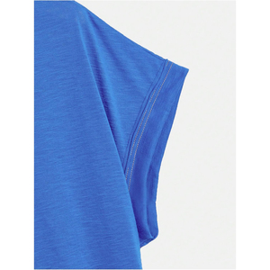 Camisetas de Verano a la Moda con Estampado a Cuadros, 100% Algodón Transpirable, Manga Raglán, Cuello Redondo, Estilo Urbano, con Logotipo Personalizado para Mujer - Product Image 5