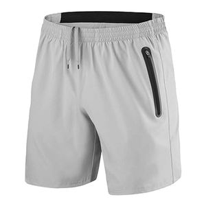 Shorts d'entraînement de haute qualité pour hommes, double fonction, pour fitness, course à pied, avec accroche-serviette, pour squats et séchage rapide - Product Image 5