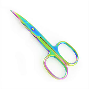 Ciseaux à ongles professionnels en acier inoxydable à lame incurvée, lame tranchante pour la coupe des cuticules, outil de manucure de beauté, haute qualité - Product Image 4