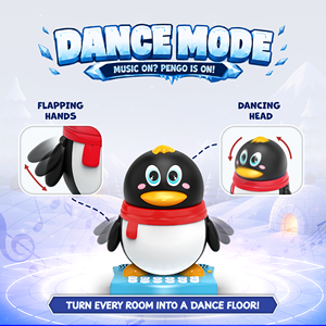 Pengo Dancing Penguin Educational Musical Toy for 2-4 Years-Rechargeable for Speaker Storytelling Learning Rhymes <b>ABS</b> - Product Image 2