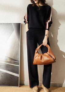 ชุดวอร์มกีฬาคุณภาพสูงสำหรับฤดูร้อนและฤดูใบไม้ร่วง เสื้อฮู้ดดี้ทรงหลวมโอเวอร์ไซส์ กางเกงจ็อกกิ้งขายาว ชุดเซ็ตเสื้อผ้ากีฬา - Product Image 2