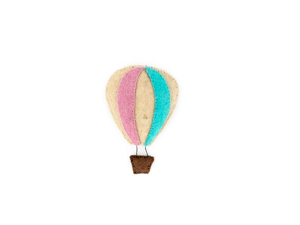 Móvil de Cuna con Globos Aerostáticos de Fieltro y Lana, Decoración de Viaje para Guardería, Regalo Unisex para Bebés y Niños - Product Image 2