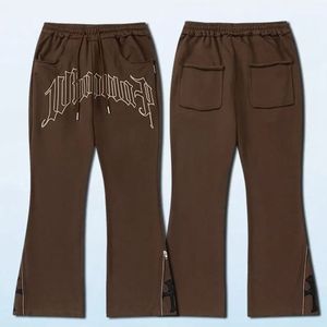Pantalon cargo en molleton pour homme TITAN TREAD WEAR, taille basse, jambe large, plusieurs poches, style hip-hop, imperméable et coupe-vent pour l'hiver - Product Image 4