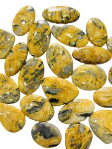 Cabochon d'agate en dentelle folle australienne de qualité AAA fait à la main en forme de mélange de qualité supérieure pour toute la fabrication de bijoux, - Product Image 2