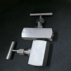 Válvula de aguja cuadrada de acero inoxidable 304 para alta temperatura y alta presión, válvula manual de corte de gas para instrumentos - Product Image 4