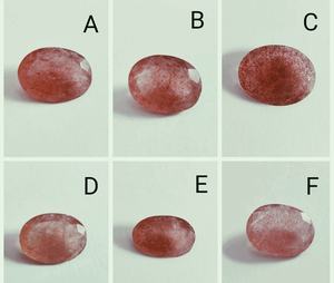 Pierre précieuse ovale facettée en quartz rouge fraise AAA, 21*16 mm, 16,50 Ct. Pierre précieuse 100% NATURELLE pour la fabrication de bijoux au prix de gros. - Product Image 6