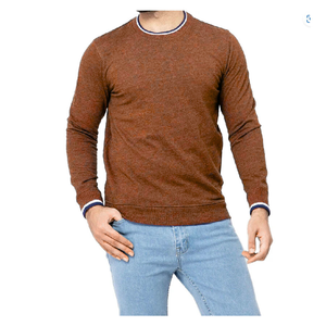 Sweat-shirt à col rond pour homme avec fermeture éclair, manches régulières, polyester/coton, coupe ample, impression de logo personnalisée, sweat-shirt pour homme - Product Image 3