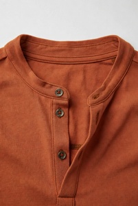 Camisa de Manga Larga para Hombre, Color Sólido, Corte Regular, Algodón Premium, Ajuste Cómodo - Product Image 4