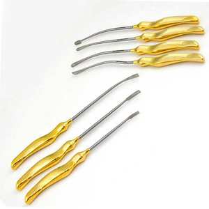 Juego de Instrumentos Quirúrgicos Ortopédicos Profesionales de Acero para Lifting Facial y de Cejas, Disector Periostal y Elevador, 7 Piezas - Product Image 1