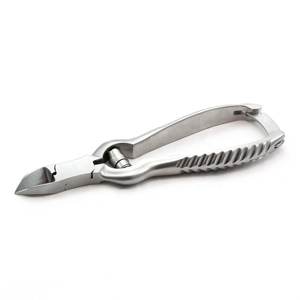 Coupe-ongles robuste en acier inoxydable avec verrou de sécurité, coupe-ongles professionnel pour doigts et orteils épais, logo personnalisé OEM - Product Image 1