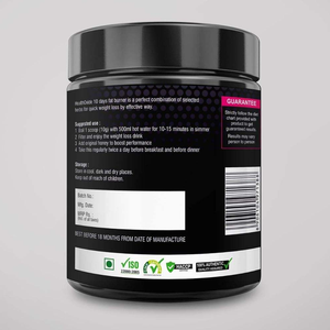 Polvo Quemador de Grasa, Extracto de Té Verde, L-Carnitina, Cafeína para el Metabolismo, Apoyo para la Pérdida de Peso, No Apto para Mujeres Embarazadas - Product Image 5