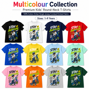 T-shirt Homme Cool en Coton Jersey 100% à Manches Courtes et Col Rond, Imprimé par Transfert Thermique Motif Dessin Animé, Style Urbain, Respirant, Coupe Classique, 180g - Product Image 3