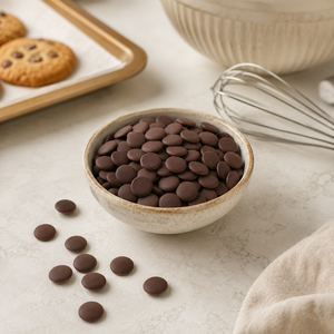 Delicious Bulk Sugar Free Dark & White <b>Chocolate</b> Chips Packed In Custom Packaging Box For <b>Chocolate</b> Wholesale Buyers - Product Image 2