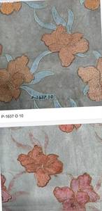 ผ้าเครปพิมพ์ลายพรีเมียม - ผ้าพิมพ์ลายดอกไม้และลวดลายดิจิทัลเนื้อนุ่ม สำหรับชุดส่าหรี ชุดสูท ชุดเดรส และชุดคุर्ติสสำหรับนักออกแบบ - Product Image 3
