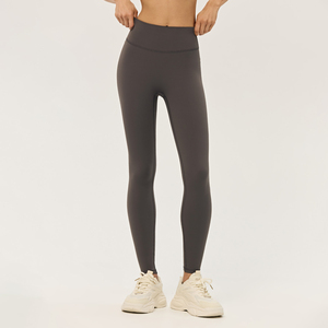 <b>High</b> <b>Waist</b> <b>Black</b> <b>Leggings</b> Women Full Length Tummy Control Solid Sporty Daily Wear Pants - Product Image 3