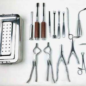 Ensemble d'instruments de chirurgie maxillo-faciale de qualité supérieure, kit d'outils chirurgicaux orthopédiques de qualité supérieure, ensemble professionnel en acier inoxydable, certifié CE - Product Image 2