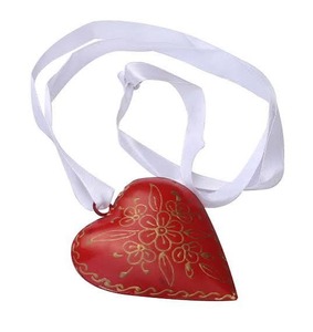 Premium Metal Heart Christmas <b>Tree</b> <b>Ornament</b> Elegant Holiday Decor for Festive Displays - Product Image 3