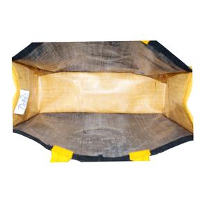 Sac fourre-tout en toile de jute imprimé en couleurs, économique, naturel, recyclable, pliable, avec poignées en corde, produit du fabricant - Product Image 6