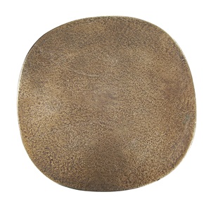 โต๊ะบาร์อะลูมิเนียมหล่อขึ้นรูปคุณภาพสูง ทรงกลม ขาตั้งเพรียวบาง ผิวสัมผัสสีทองขัดเงา ฐานแข็งแรง ทนทาน ดีไซน์ทันสมัย หรูหรา - Product Image 3