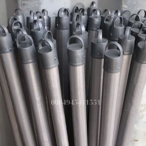 Balai en PVC couleur bois d'eucalyptus, fabriqué au Vietnam, avec filetage italien, écologique, portable et léger - Product Image 2