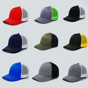 Free Sample Custom 6 Panel Snapback Blank Plain Mesh Baseball Cap Golf Mesh Blank Trucker <b>Hats</b> for Men - Product Image 1