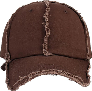 Gorra de Béisbol Unisex de 6 Paneles, de Algodón, Color Sólido, Ajustable, Estilo Casual, Acabado Lavado, para Adultos - Product Image 6