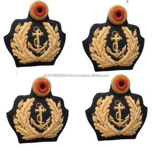 Precio más bajo Cantidad a granel Mejor fabricante Insignias Precio de fábrica Insignias de alambre de lingotes bordadas a mano - Product Image 4